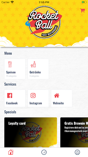 Rocket Ball - Fast Restaurant Screenshot 0