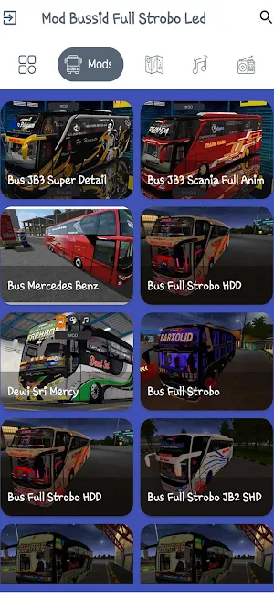 Mod Bussid Bus Full Strobo Led Screenshot 2