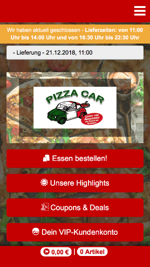 Pizza Car Stuttgart Screenshot 0