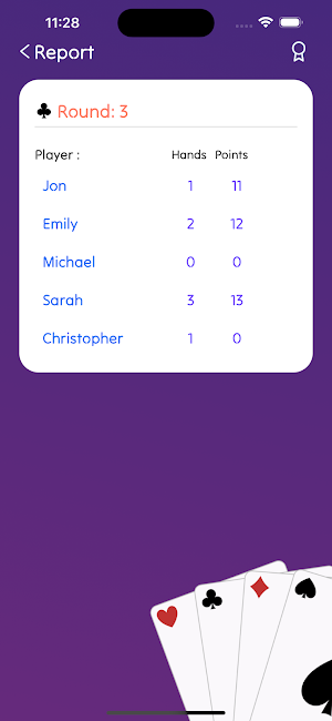 Card Game - Scorer Screenshot 3