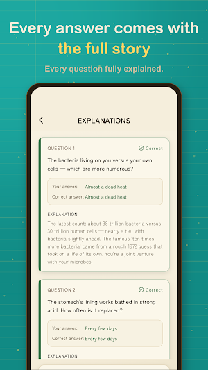 Body Trivia Quiz - Offline! Screenshot 3