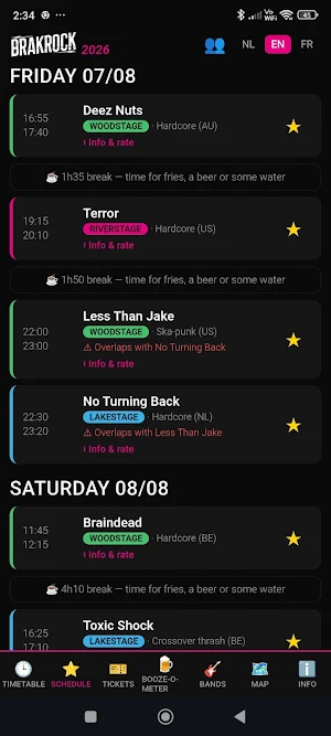 Brakrock Festival App Screenshot 2