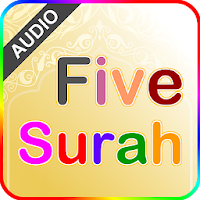 Five Surah with Sound (Color Coded)