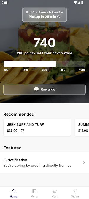 BLU Crabhouse & Raw Bar Screenshot 0