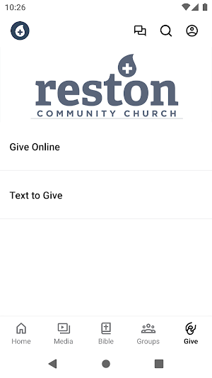Reston Community Church Screenshot 3
