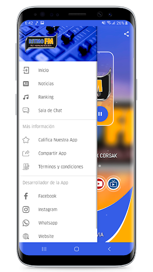 RITMO HUANUNI 98.1 Screenshot 2