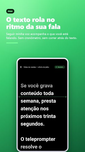 Teleprompter Studio: Vídeo Screenshot 1