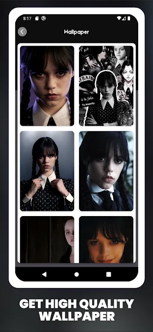 Wednesday Addams Stickers Screenshot 3