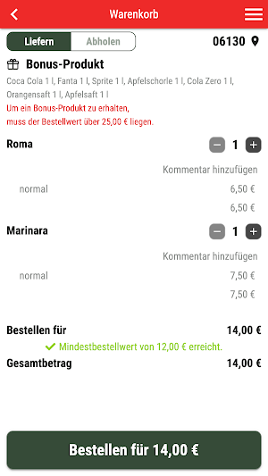 Bino's Pizza & Döner Express Screenshot 1