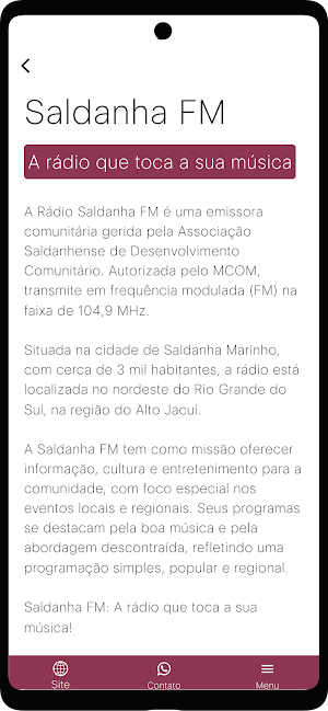 Saldanha FM Screenshot 1
