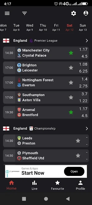 PulseScore -Football Livescore Screenshot 3