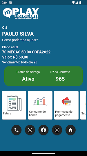 Play Telecom Cliente Screenshot 1