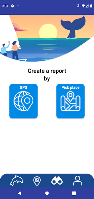 Whale Reporter Screenshot 1