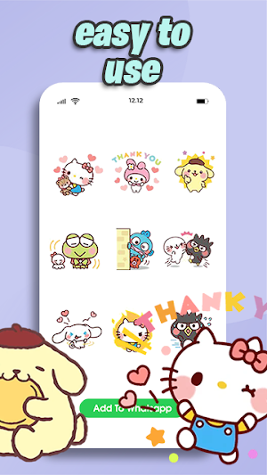 Cute Sanrio WAStickers Screenshot 2