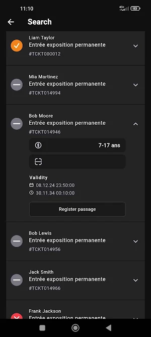 INGENIE Ticketing Screenshot 2