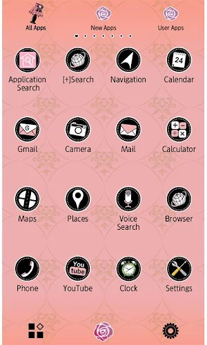 Pink Wallpaper Alice's Room Screenshot 1