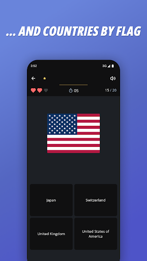Flag Game:Geography World Quiz Screenshot 1