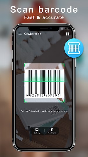 QR Code Scanner  & Barcode Scanner - Code Reader Screenshot 3