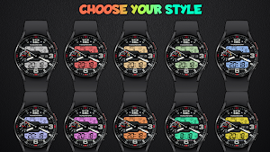 Vectora Hybrid Watch Face Screenshot 0