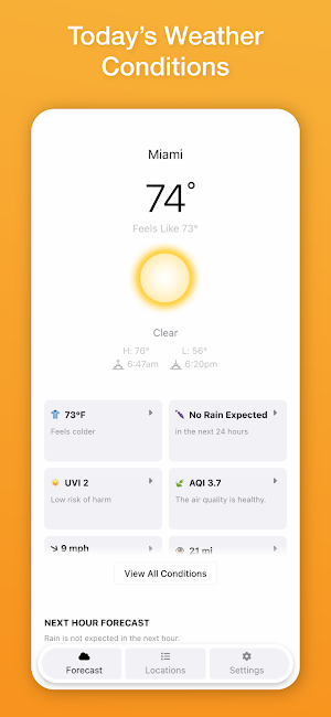 My Weather - Clima - Weather Screenshot 0