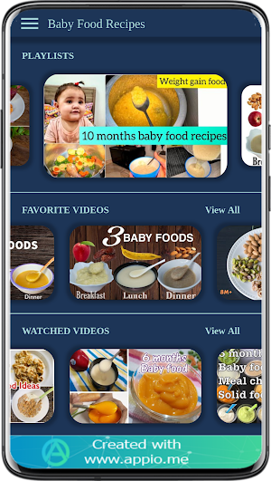 Baby food recipes Screenshot 3