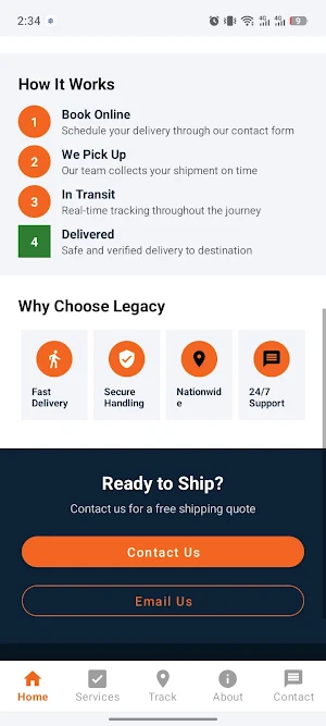 Deland Logistics Screenshot 0