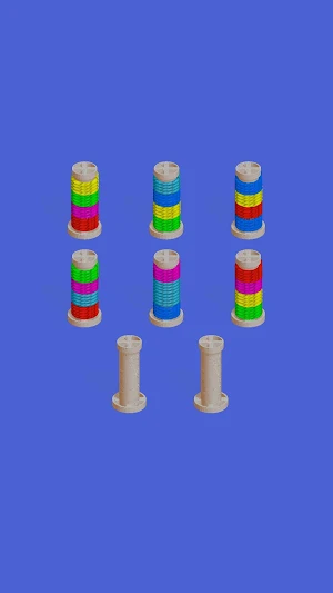 Rope Logic Puzzle 3D Game Screenshot 0