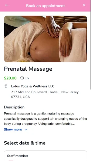 Lotus Yoga & Wellness Center Screenshot 3