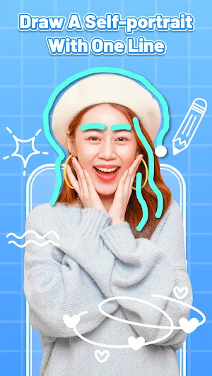 DIY Draw Challenge: Fun Filter Screenshot 0