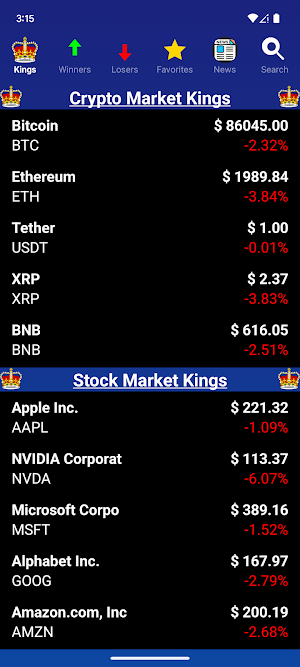 Equities-Paid Screenshot 0