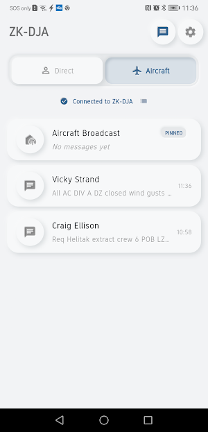 AusterMessaging Screenshot 2