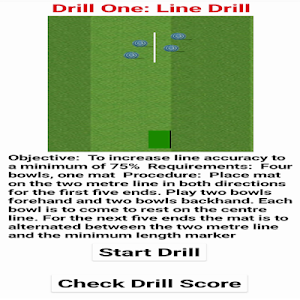 Lawn Bowls Drill App Screenshot 1