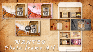 Gangsta Wanted Photo Frame Editor Screenshot 0