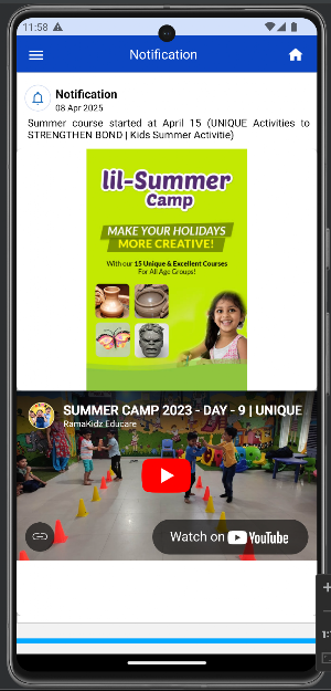 Velammal Nexus Parent App Screenshot 1