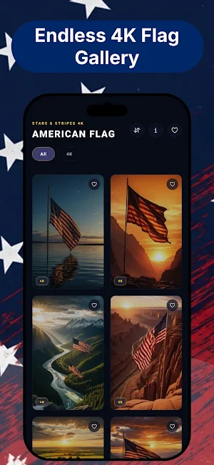 American Flag Wallpaper 2026 Screenshot 1