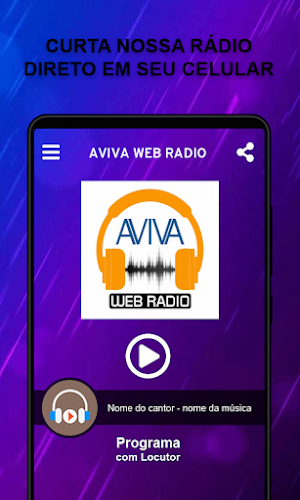 AVIVA WEB RADIO Screenshot 1