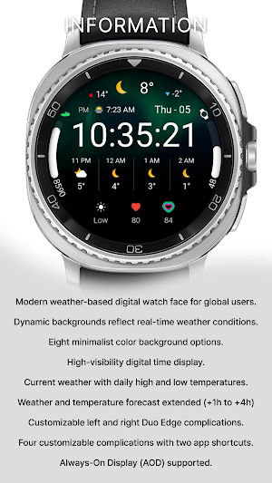 MIMIX Digital WP05 Watchface Screenshot 3