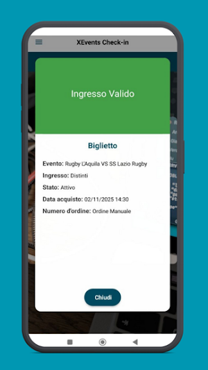 XEvents Check-in Screenshot 2