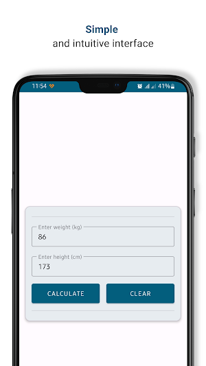 Simple BSA Calculator Screenshot 0