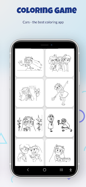 Star and Marco Coloring Game Screenshot 3