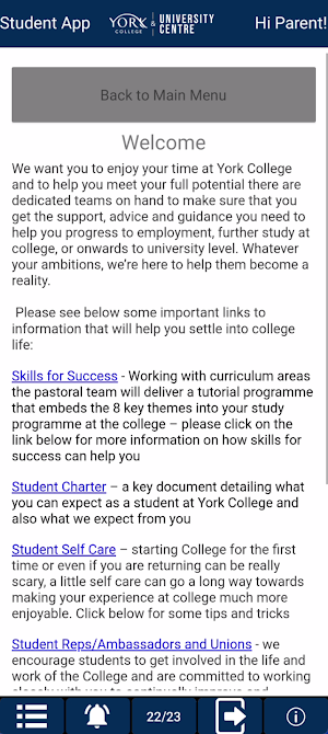 York College & Uni Centre Screenshot 0