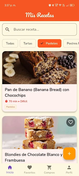 Recetas de Postres y Pasteles Screenshot 3