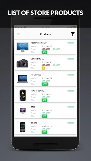 Opencart Mobile Application for Admin - OC M-App Screenshot 2