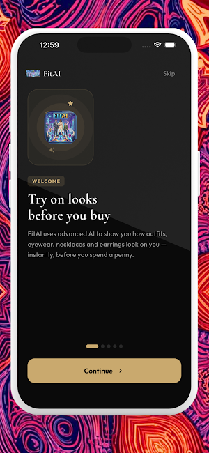 FitAI - Virtual Try-on Outfits Screenshot 0