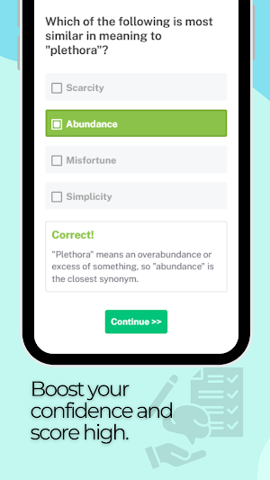 GMA Practice Test Screenshot 3