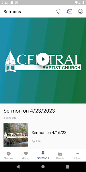 Central Baptist Church JC Screenshot 1