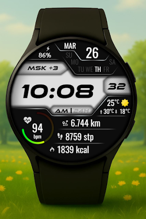 Vexitor Digital Watch Face Screenshot 0