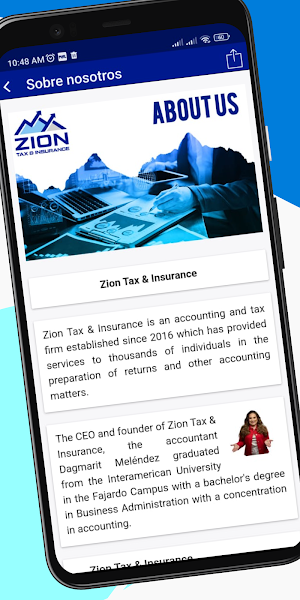 Zion Tax and Insurance Screenshot 1