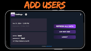 iptv stream smart player Screenshot 1