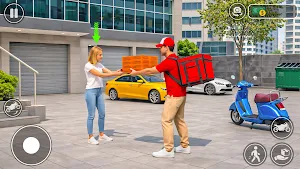 Food Rider Delivery Life Sim Screenshot 0